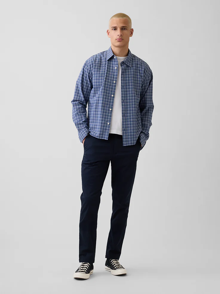 Gap Modern Slim Khakis in New Classic Navy Blue